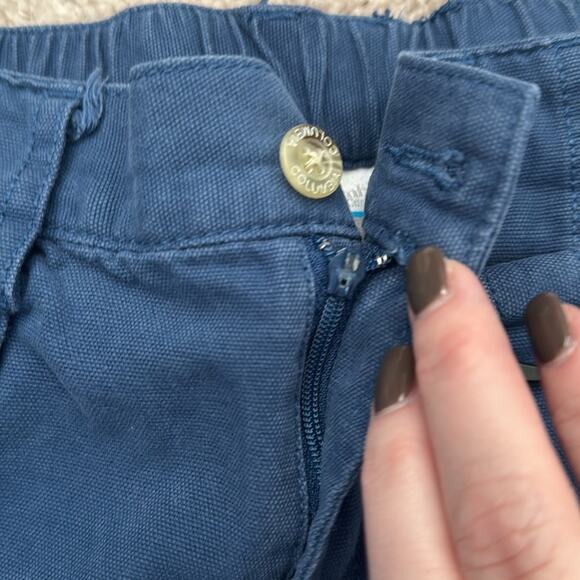 Columbia PFG Blue Flat Front Cotton Cargo Fishing Shorts Men's Medium - Picture 7 of 10